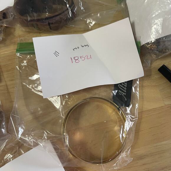 set of three gold tone fashion costume jewelry by Allure unworn w tags jewelry - Picture 11 of 11